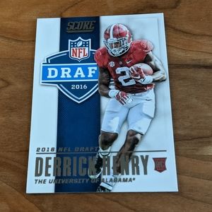 2016 Score NFL Draft Derrick Henry Rookie Card